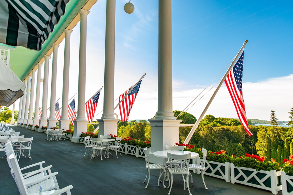Grand Hotel Front Porch