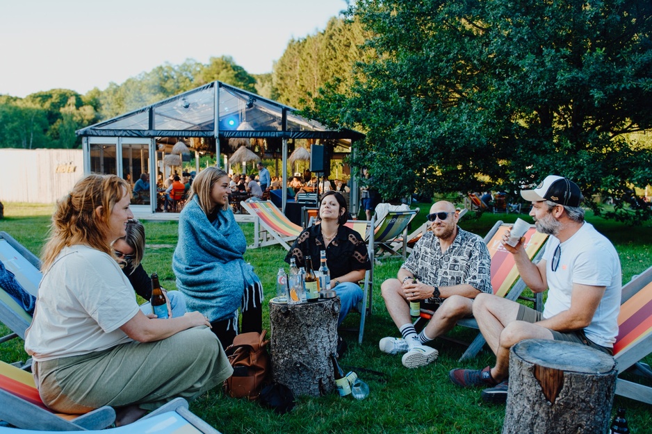 Daft Hotel Garden Social Gathering