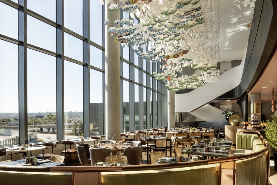 Grand Hyatt at SFO - Quail Crane Restuarant