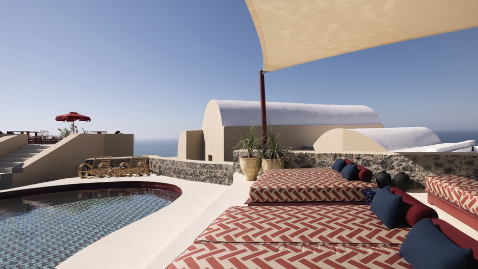 Neema Maison Finikia Santorini Pool