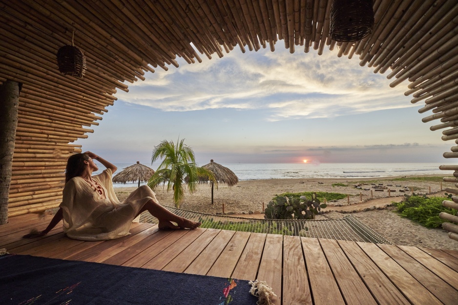 Playa Viva - New Jet Treehouse Terrace with Sea View