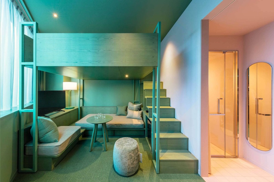 Toggle Hotel Suidobashi TOKYO Two Color Artistic Room