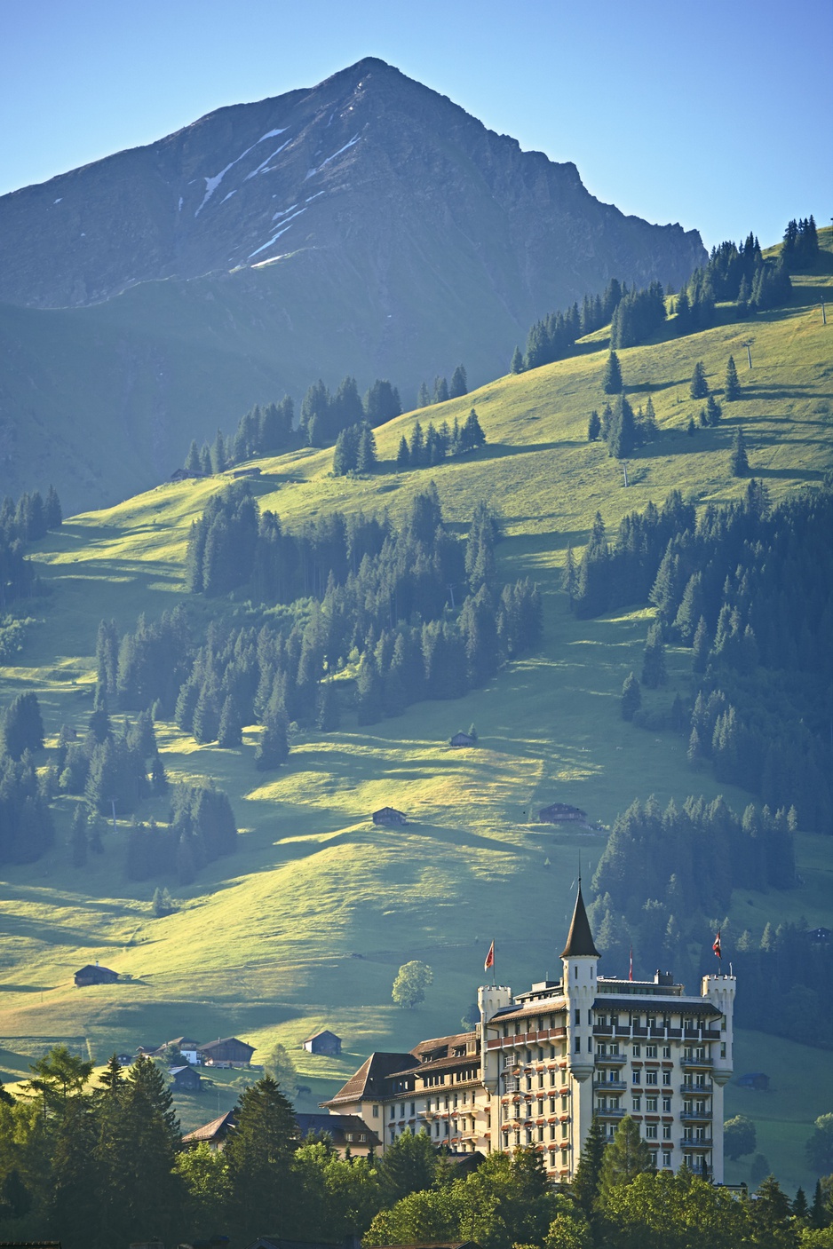 Gstaad Palace Alpine View