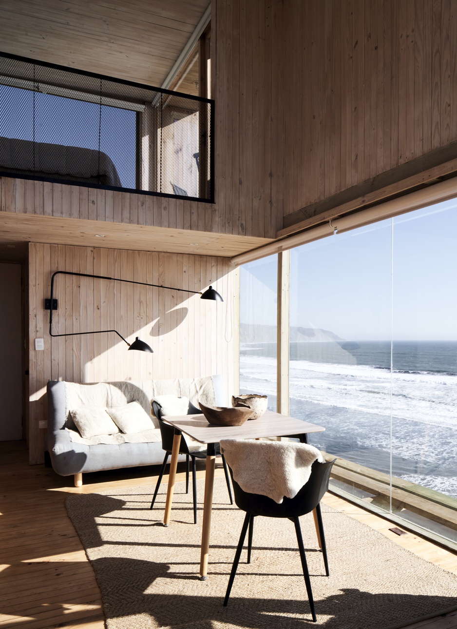 Maralto Cabins - La Tagua Living Room Ocean View