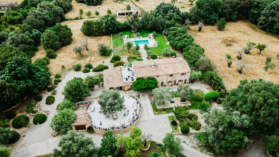 Villa Vegana From Above