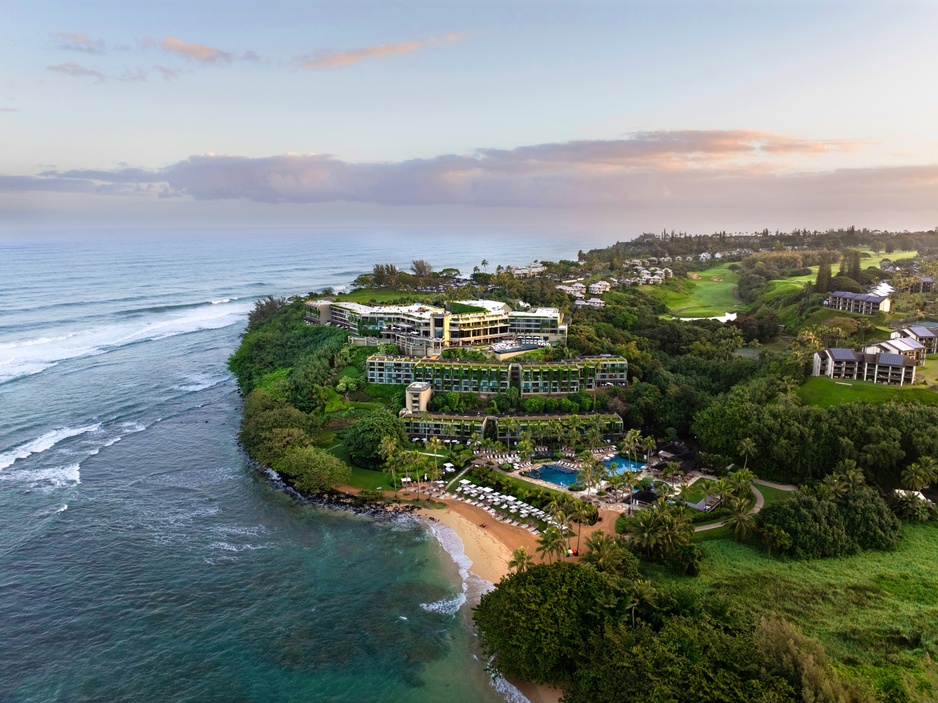 1 Hotel Hanalei Bay Aerial View