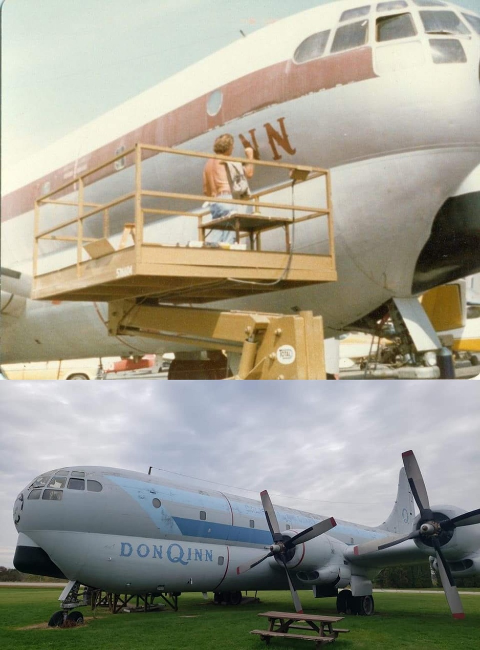 Don Q Inn Airplane - Boeing C-97 Stratofreighter