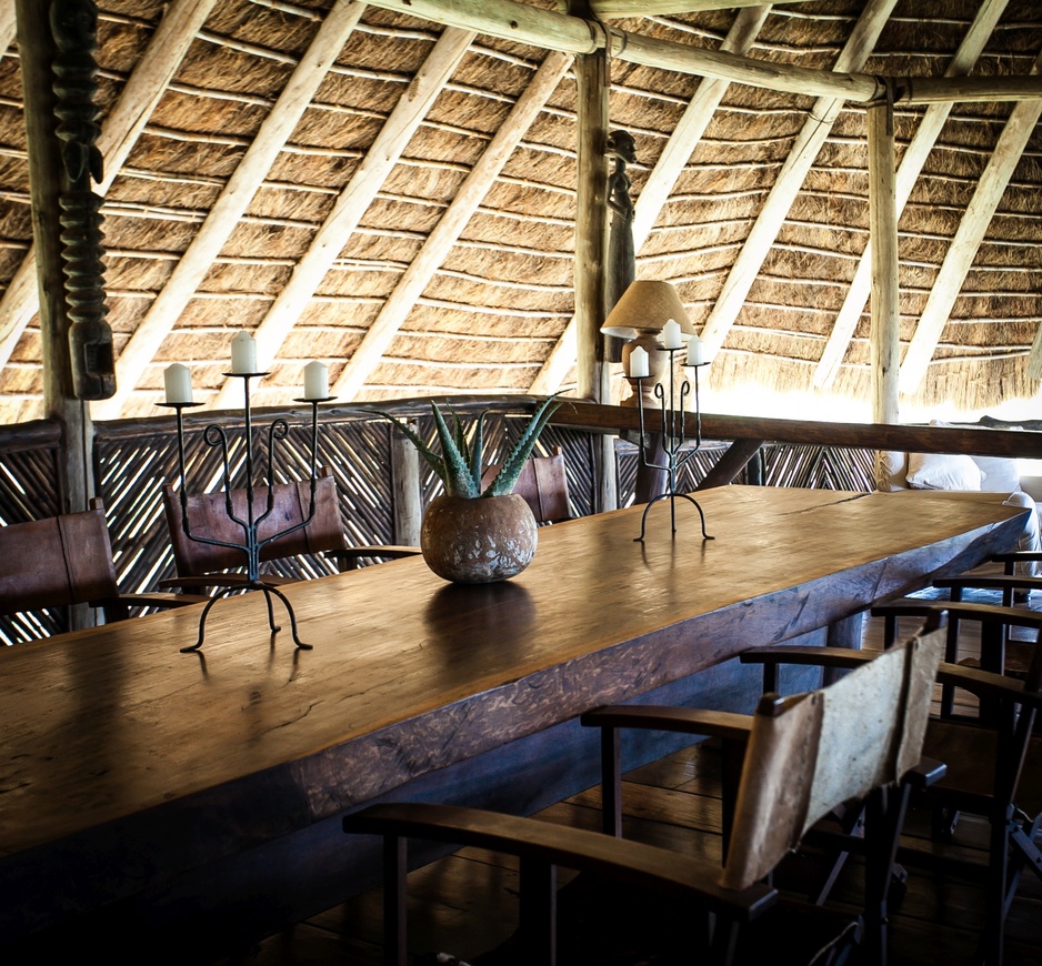Apoka Safari Lodge Dining Place