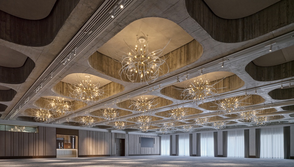 The Fairmont Golden Prague Hotel Grand Ballroom Chandeliers