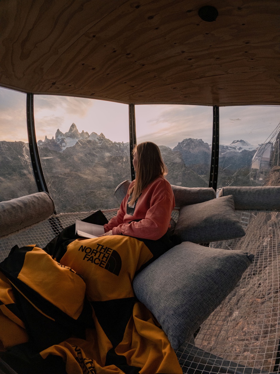 OVO Patagonia Capsule Lowest Level with a Hammock