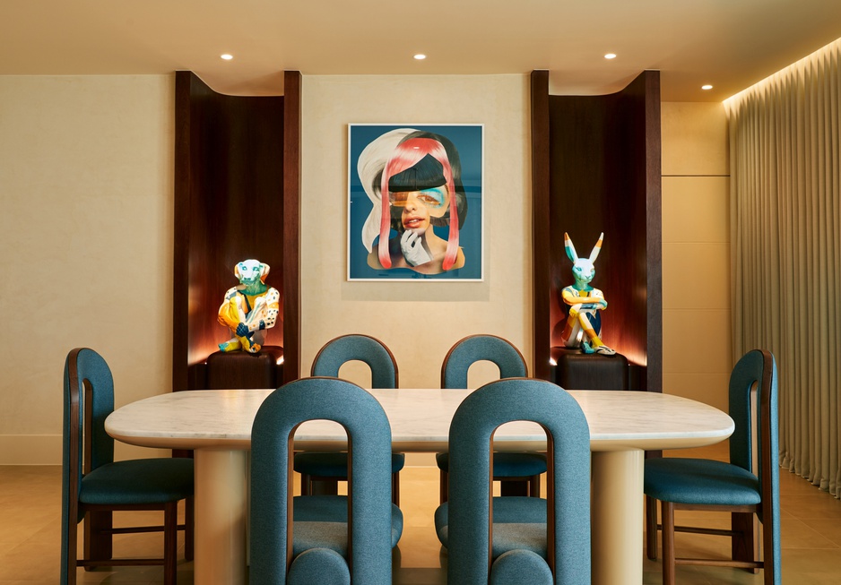 The Standard Bangkok Mahanakhon Hotel - Premier Penthouse Living Room