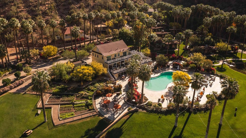 Castle Hot Springs - Accommodations Aerial