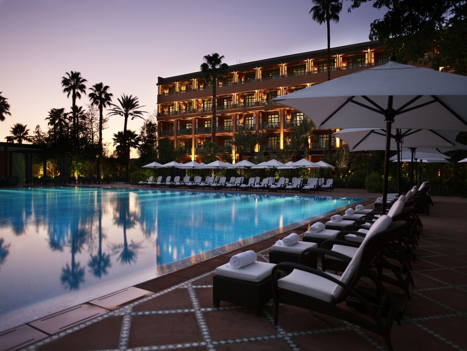 La Mamounia outdoor pool