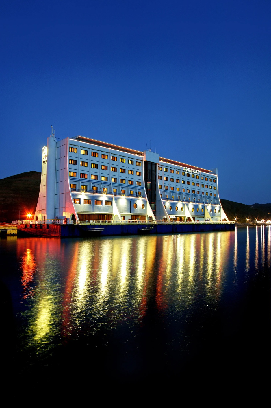 The Hotel Haegumgang in North Korea