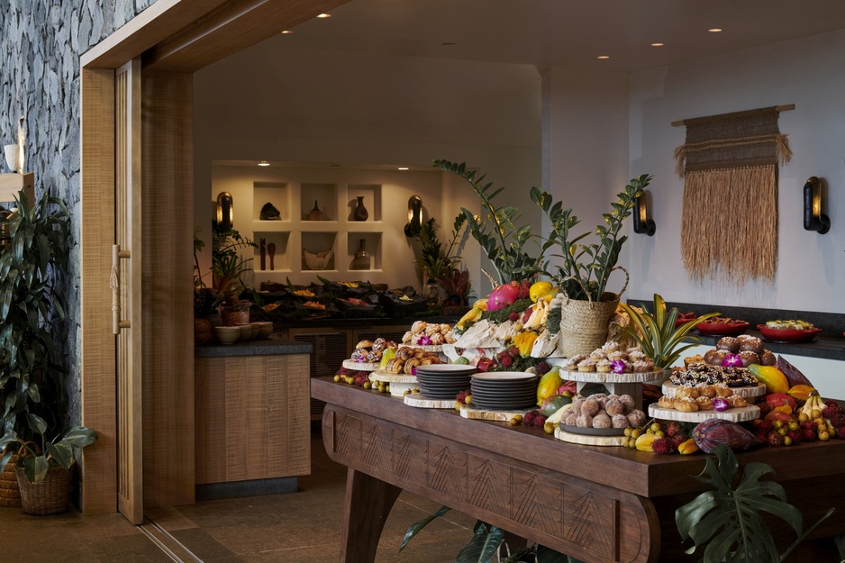 1 Hotel Hanalei Bay 1 Kitchen Breakfast Buffet