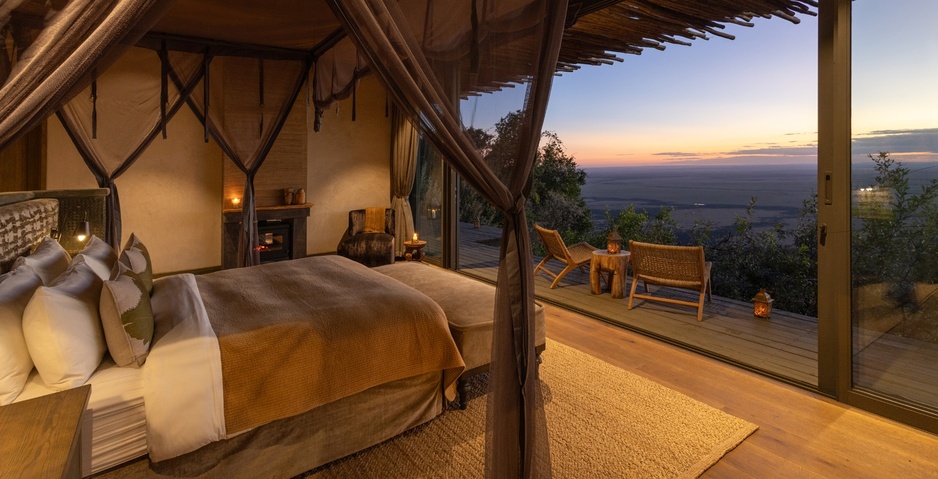 Wild Hill, Kenya - Room Sunset