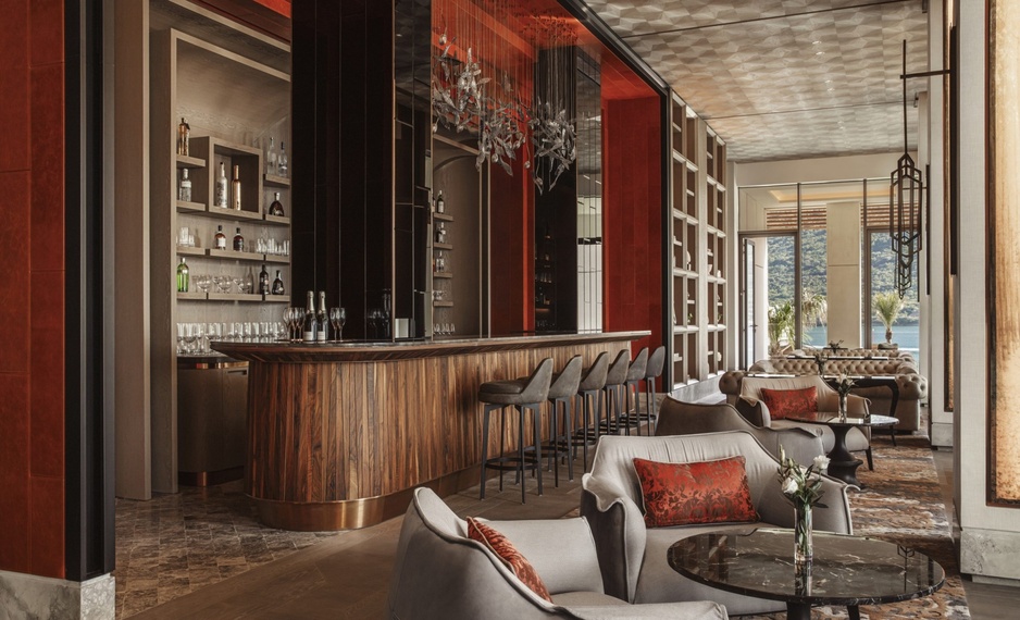One&Only Portonovi Resort Caminetti Bar