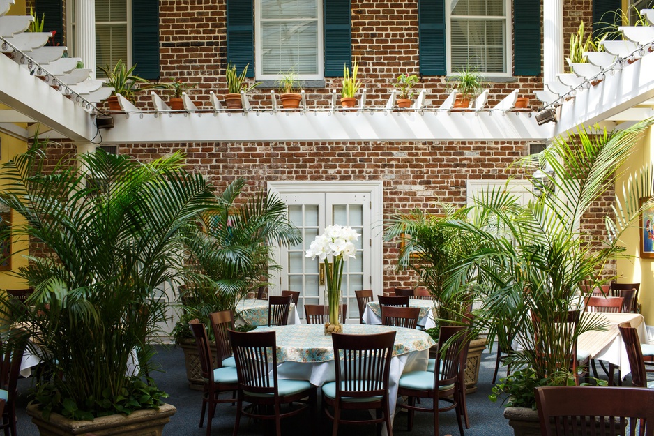 Marshall House Courtyard