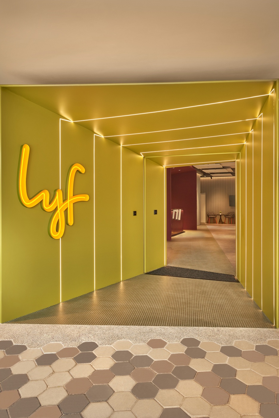 lyf one-north Singapore Entrance Portal