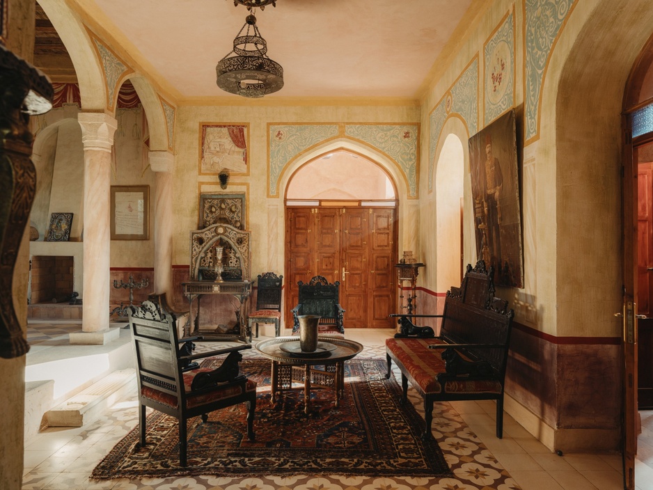 Al Moudira Hotel Villa Zeina Living Room
