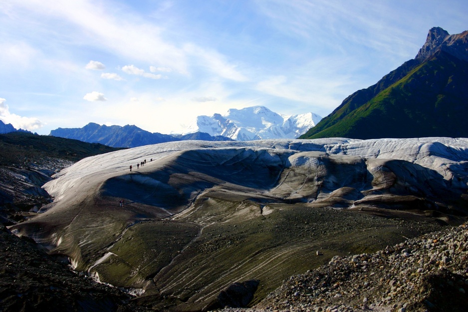 Root Glacier and Mount Blackburn