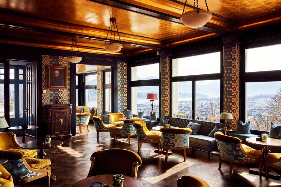Hotel Château Gütsch - American Bar