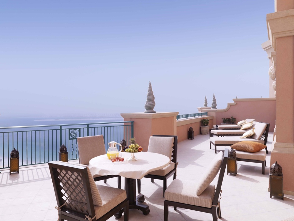 Grand Atlantis Suite rooftop terrace