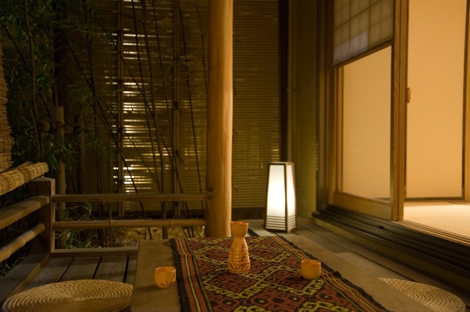 Nishiyama Onsen Keiunkan private balcony