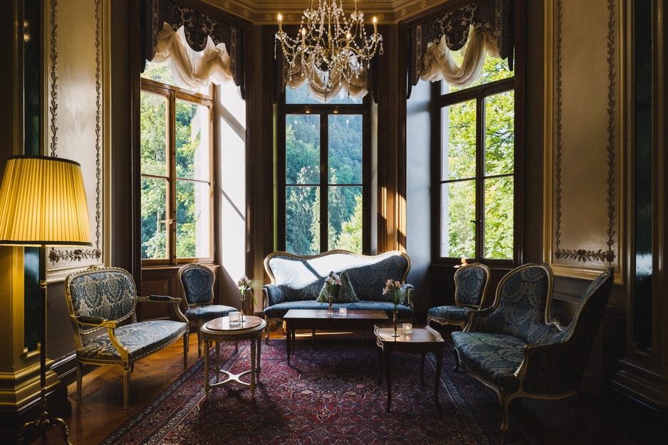 Grandhotel Giessbach Lounge