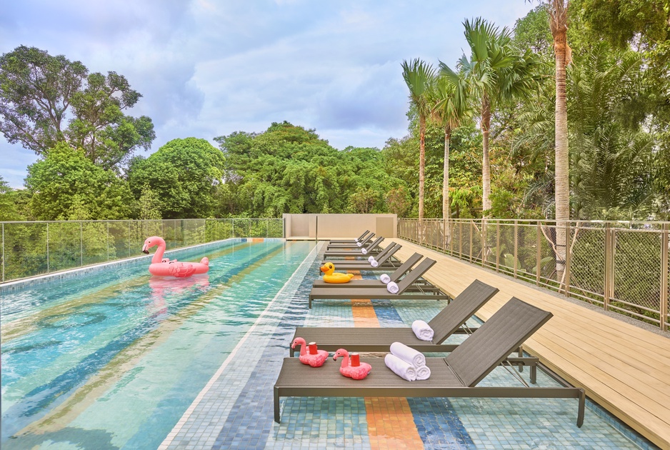 lyf one-north Singapore Dip Swimming Pool