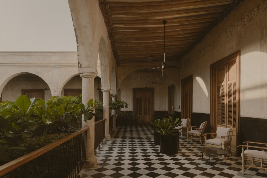 Hotel Sevilla, Mérida - Hallway