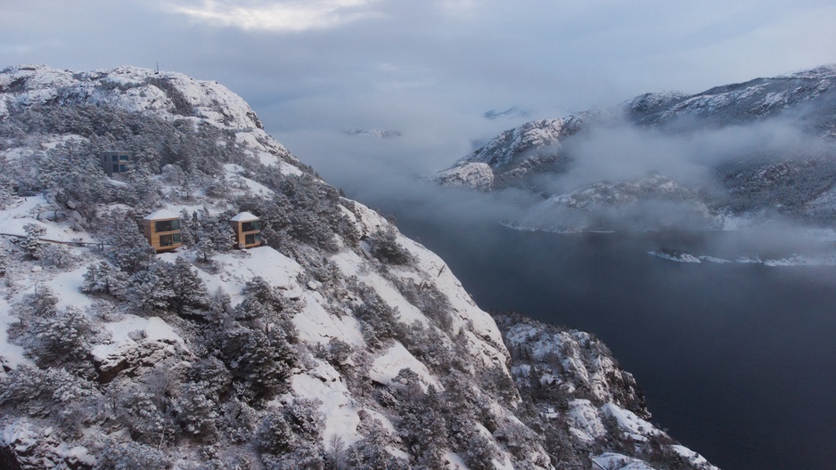 The Bolder Lodges Above the Lysefjord