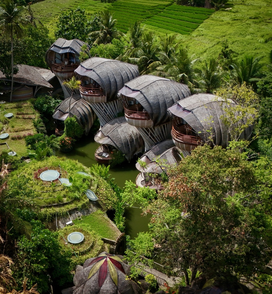 Ulaman Eco Luxury Resort Drone Aerial