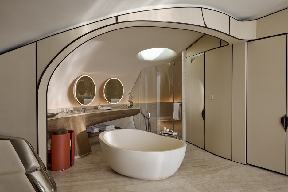 Shebara Resort - One Bedroom Water Villa Bathroom
