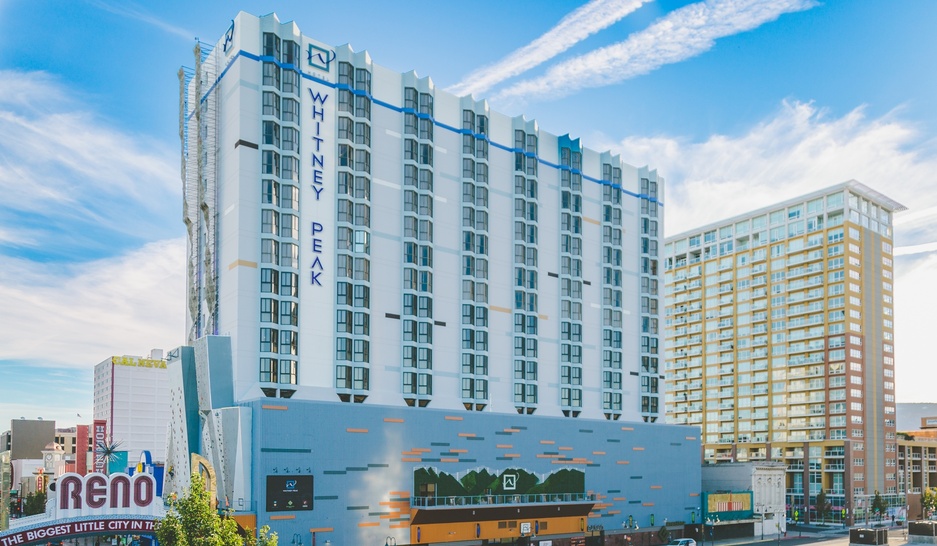 Whitney Peak Hotel - The Hotel Whose Facade Is A Climbing Wall