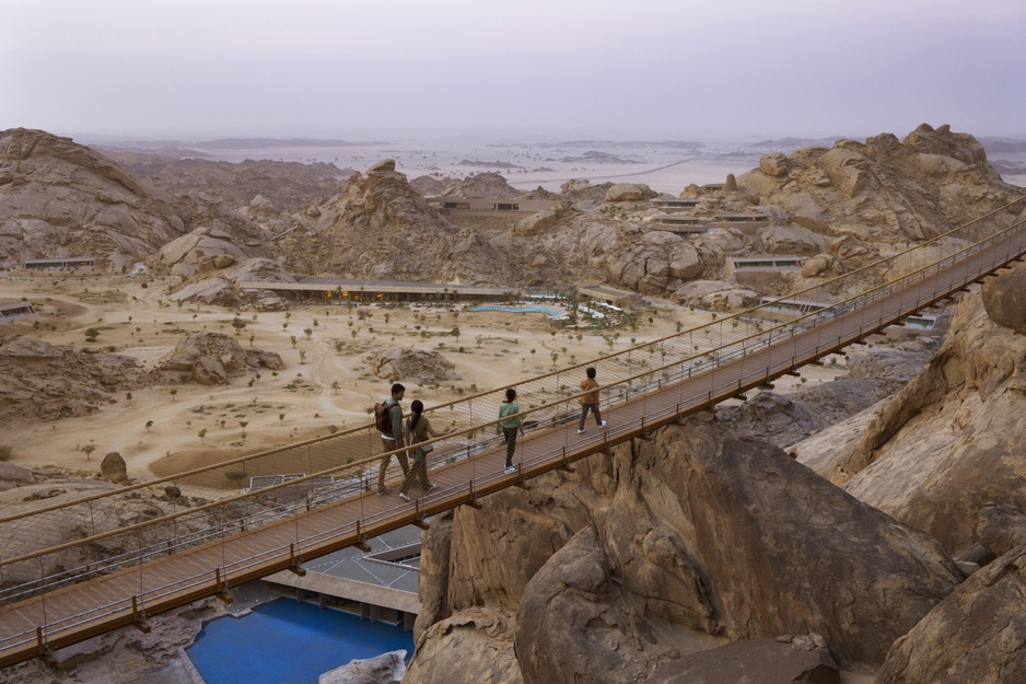 Desert Rock Resort Bridge Walk