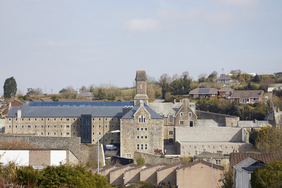 The Bodmin Jail Hotel Aerial
