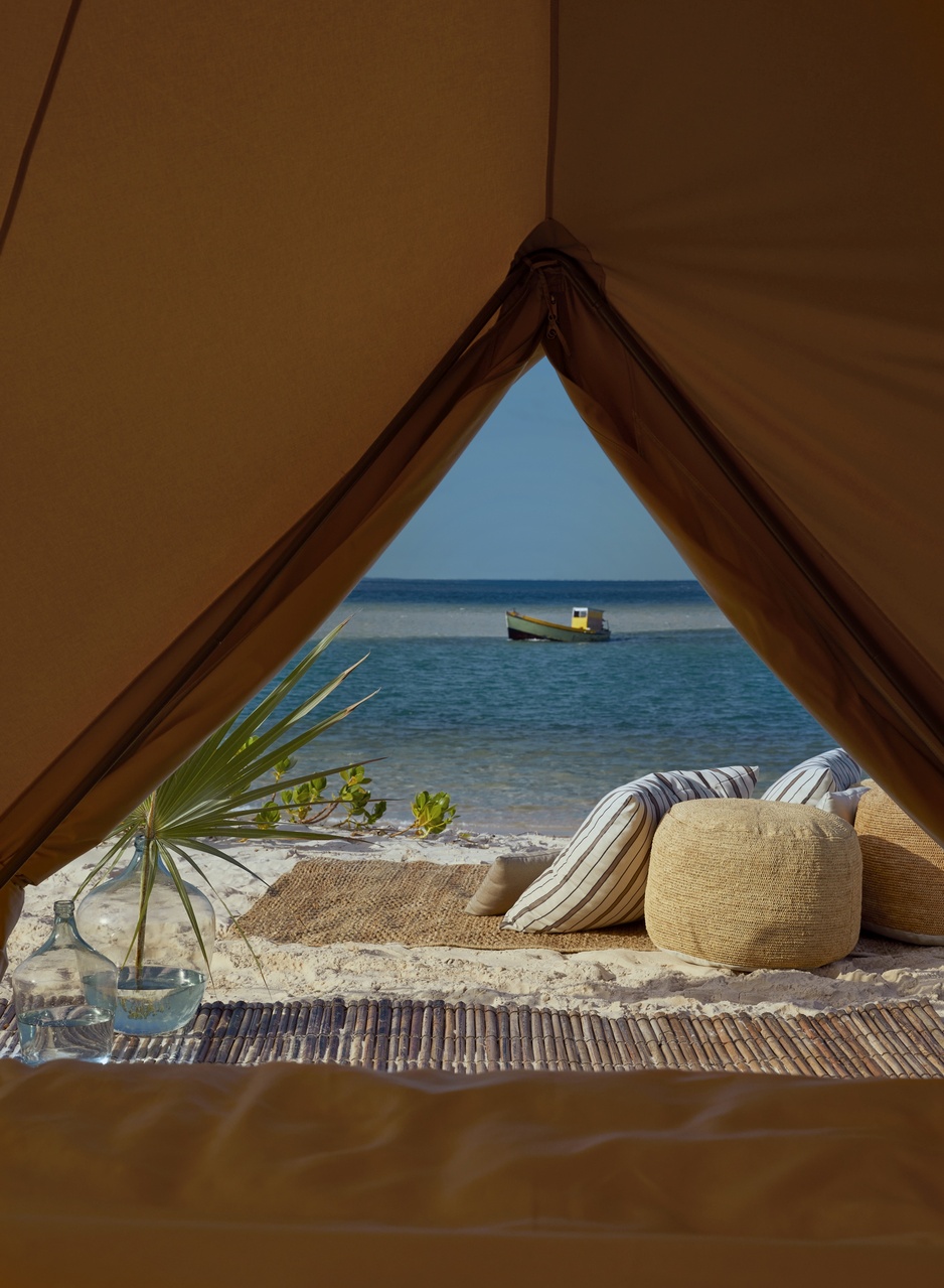Kisawa Sanctuary - Tent on Kisawa Beach