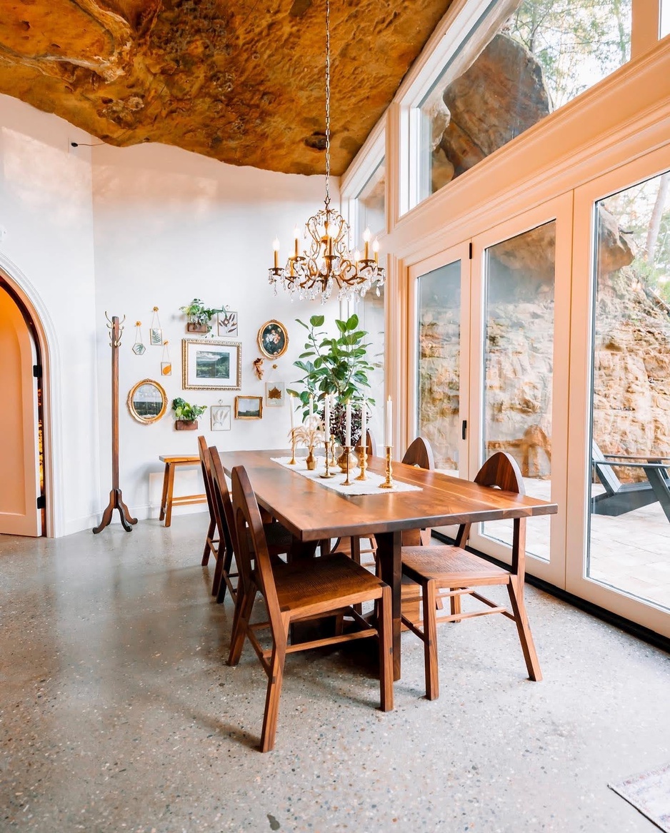 Dunlap Hollow Cave Dining Long Table
