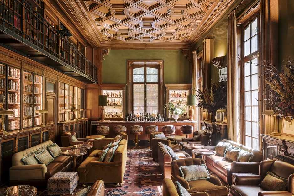 Saint James Paris Bar Bibliotheque