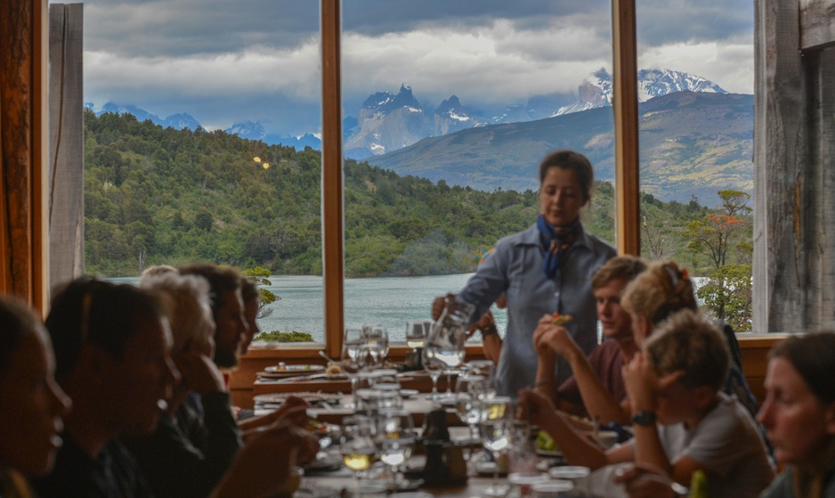 Patagonia Camp Restaurant Group Dining