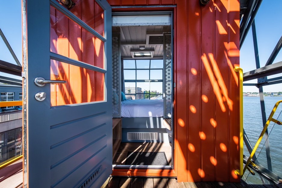 Numa Amsterdam The Crane Hotel Deck Door