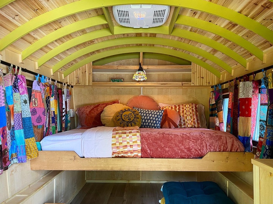 Forest Gully Farms Caravan Interior
