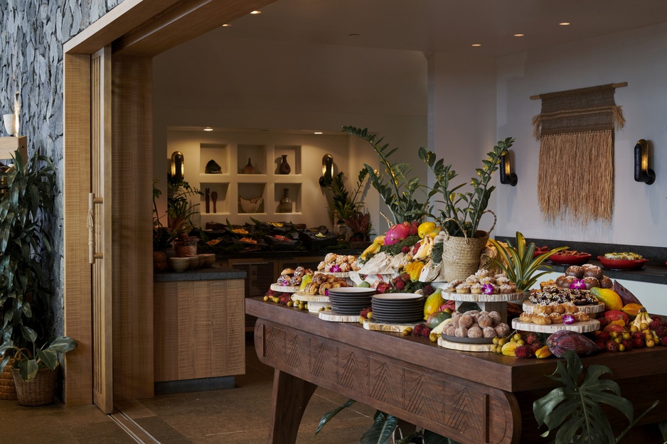1 Hotel Hanalei Bay 1 Kitchen Breakfast Buffet