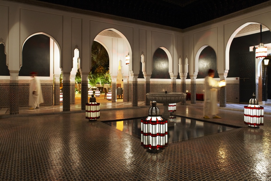 Moroccan Restaurant terrace