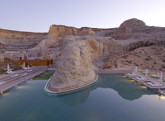 Amangiri Villas pool