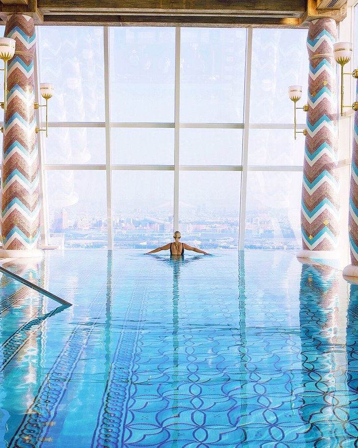 Burj Al Arab Indoor Swimming Pool
