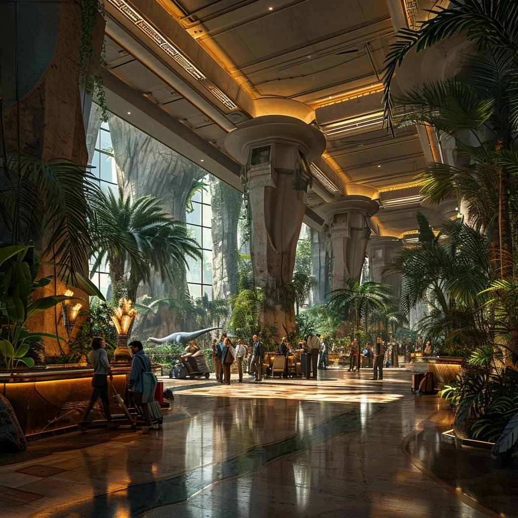 Artificial Intelligence Hotels AI Generated Pictures