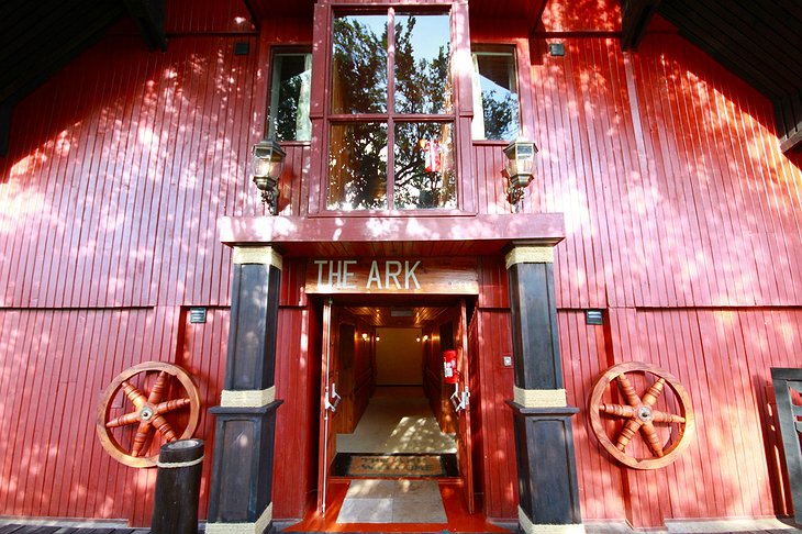 The Ark Lodge Kenya Main Entrance