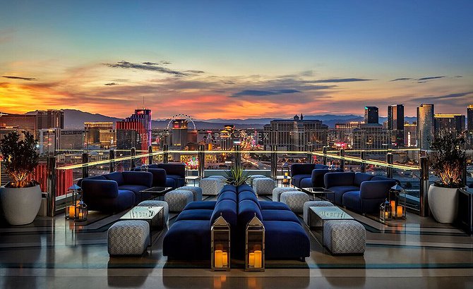 Palms Casino Resort Rooftop Terrace